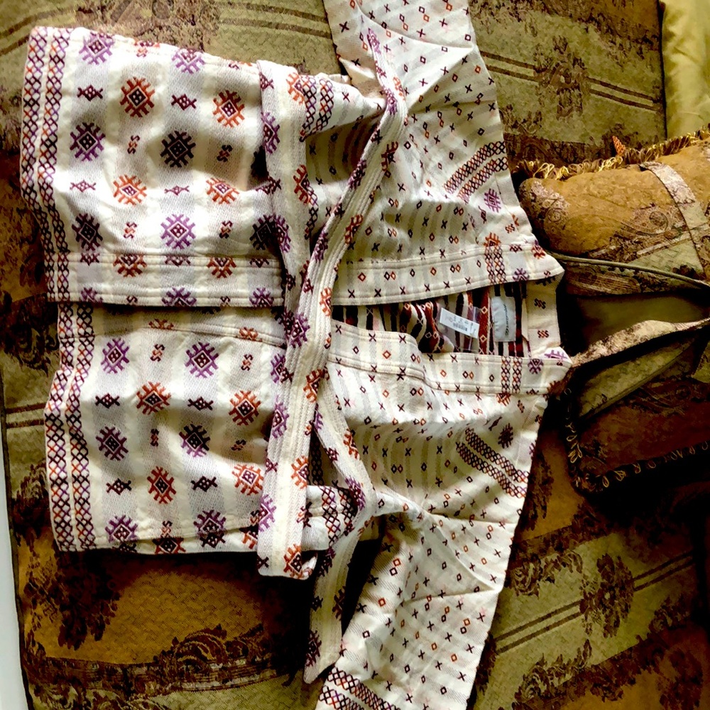 Madewell Jacquard Wrap Jacket! BRAND NEW WITH TAGS